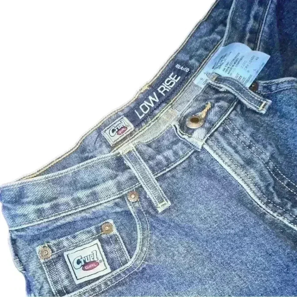 Cruel Girl, low rise, jeans, size 9, 100% cotton, boot cut